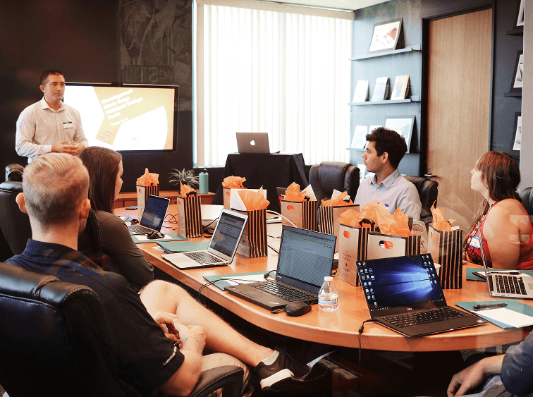Professional services meeting room