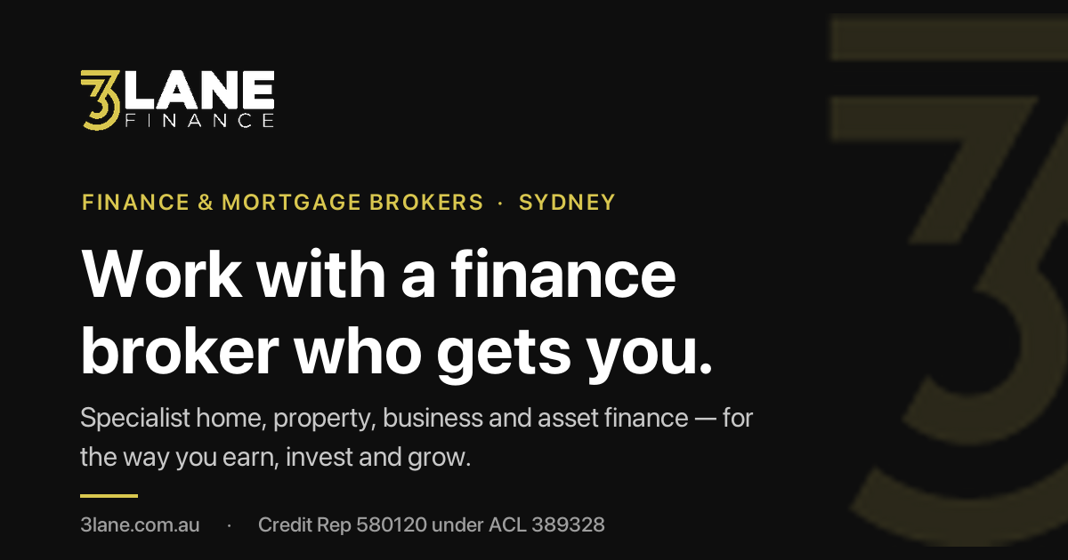 Lane Financial Commercial Finance Broker Sydney | 3LANE Finance